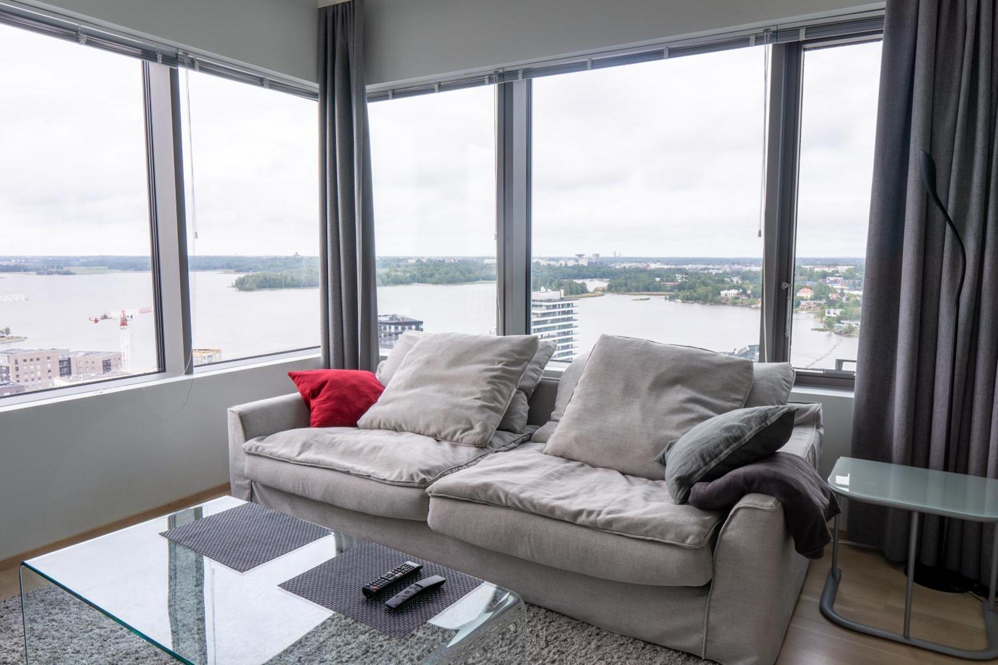 18Th Floor Helsinki High Point 1 Bdr Apartment With City View - Free Garage Parking Exterior foto